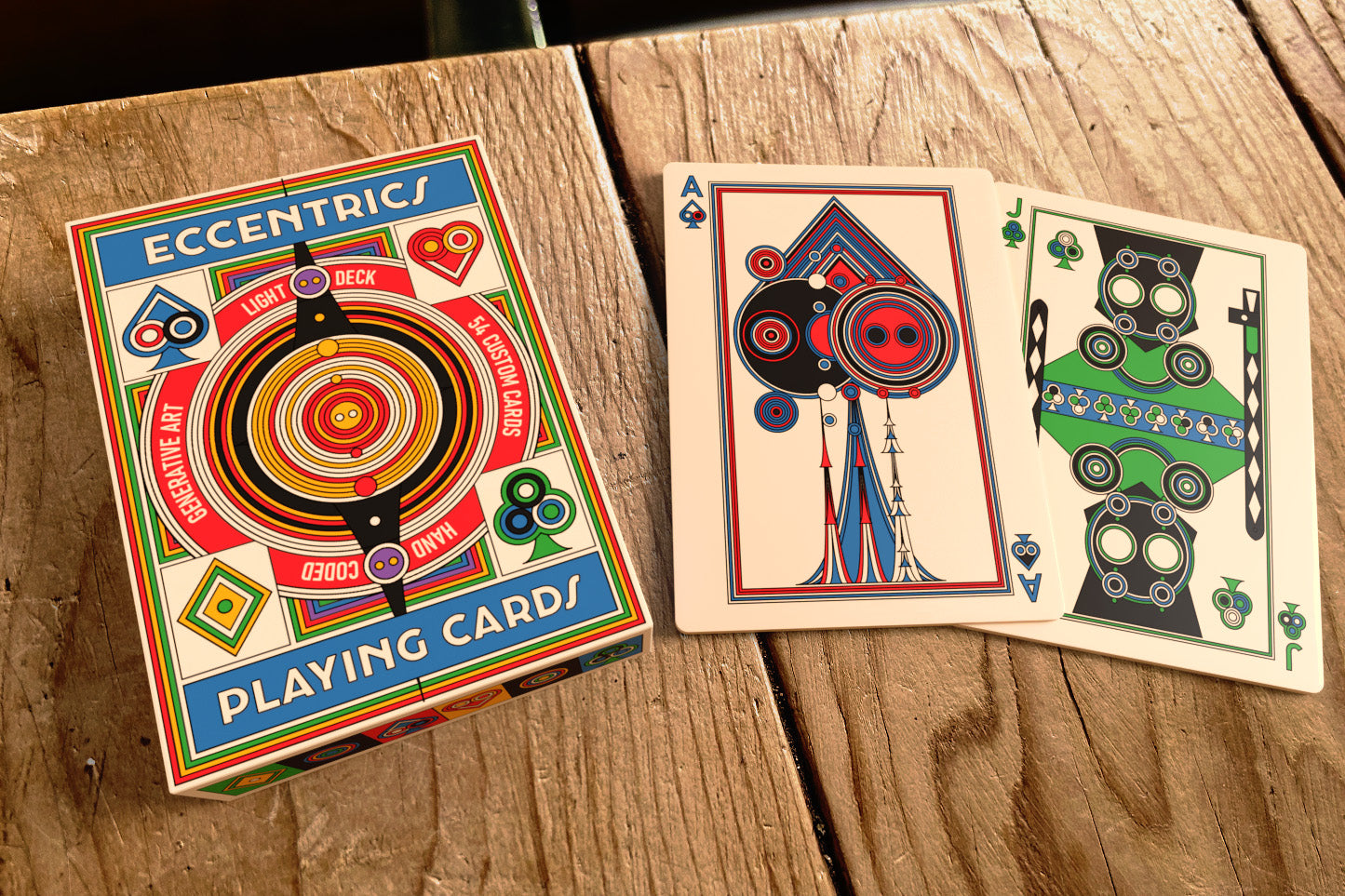 Eccentrics Playing Cards - LIGHT Deck