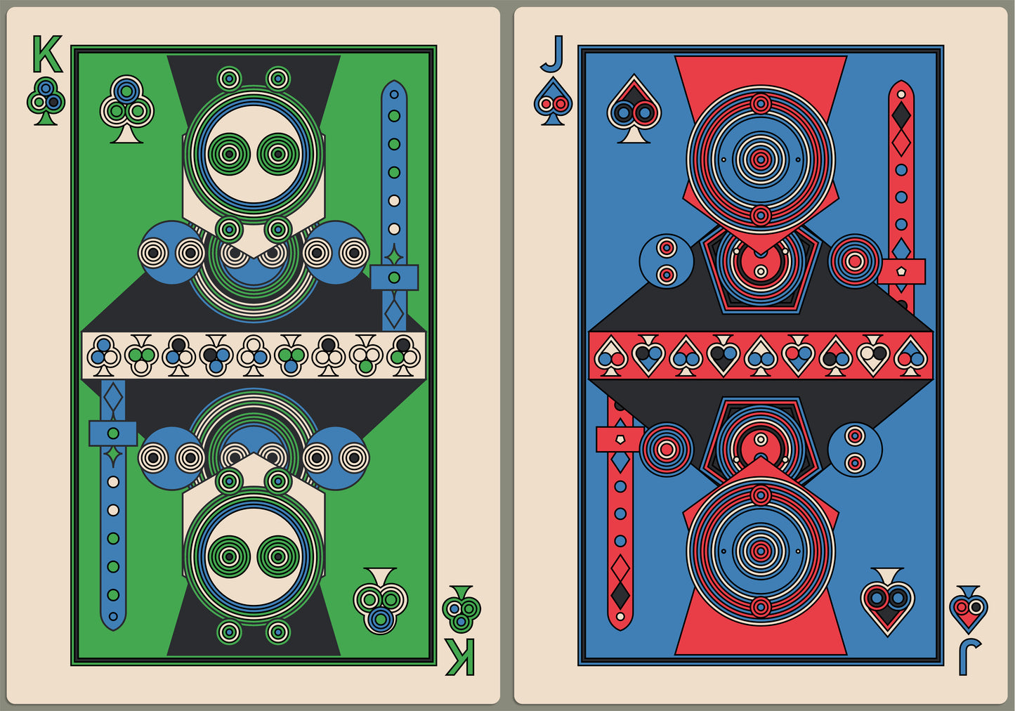 Eccentrics Playing Cards - DARK Deck