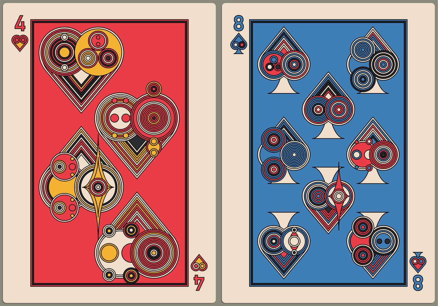 Eccentrics Playing Cards - DARK Deck