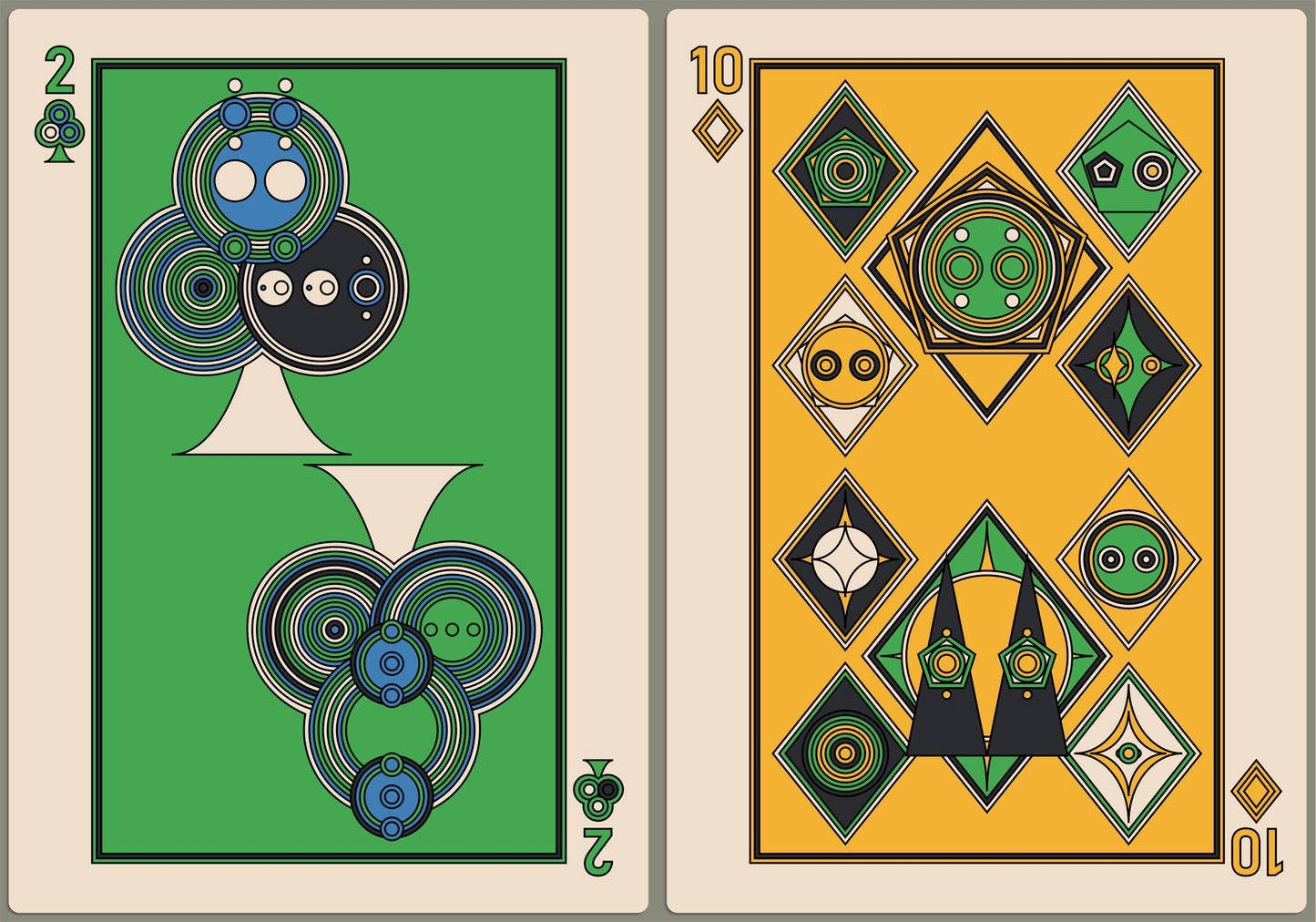 Eccentrics Playing Cards - DARK Deck