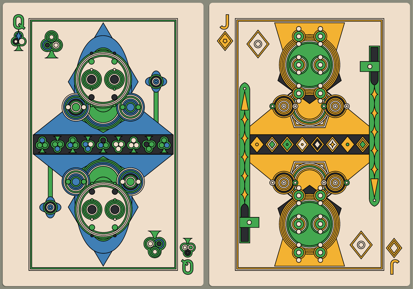 Eccentrics Playing Cards - LIGHT Deck