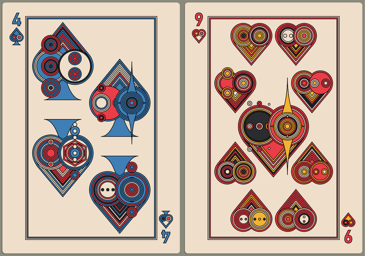 Eccentrics Playing Cards - LIGHT Deck