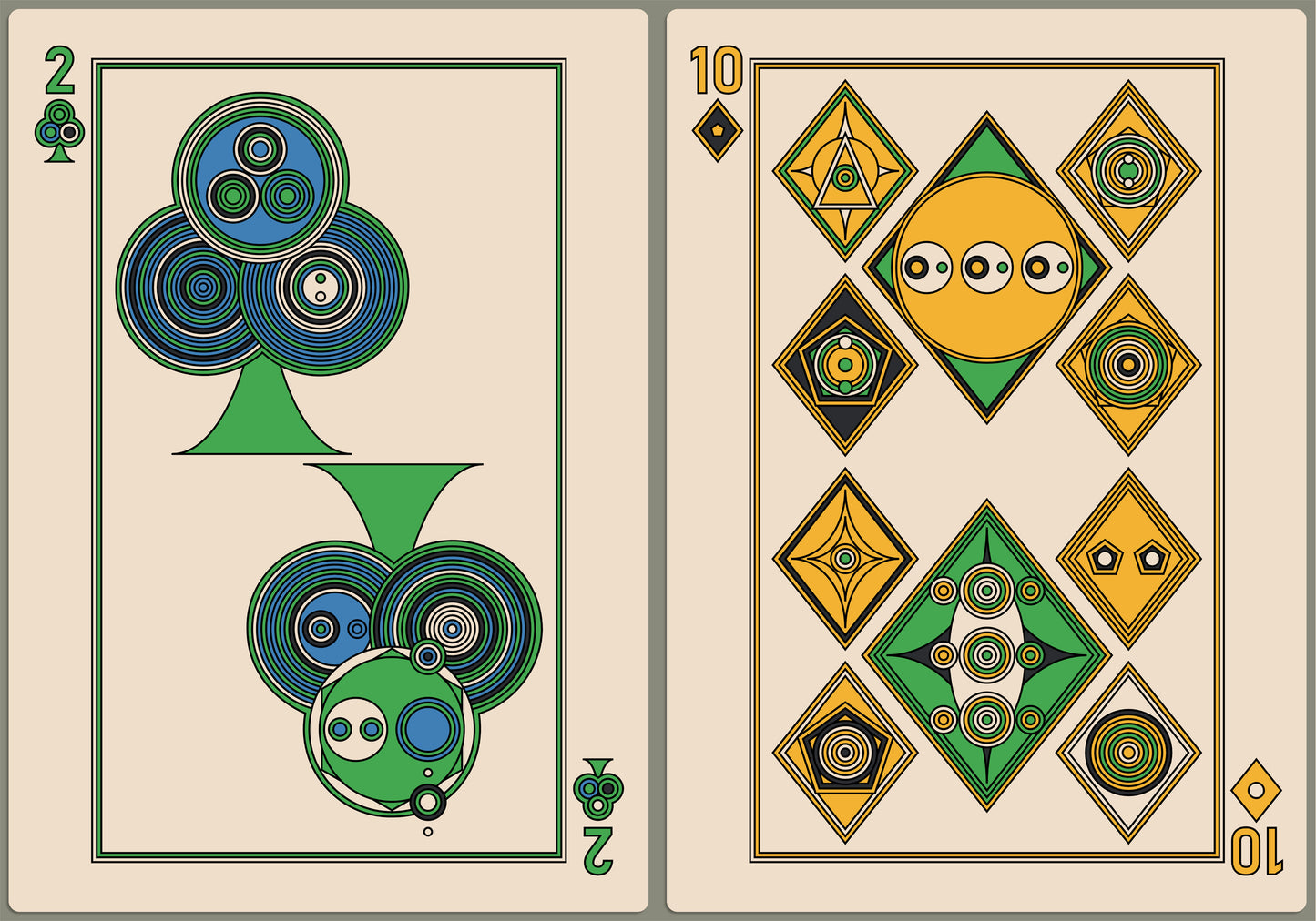 Eccentrics Playing Cards - LIGHT Deck
