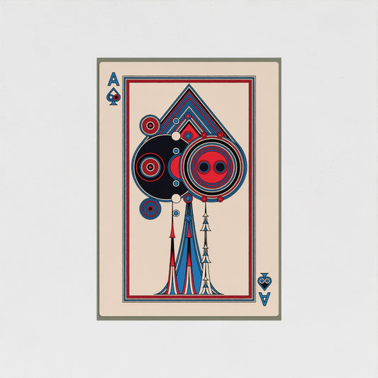 Unframed Print - Ace of Spades Light