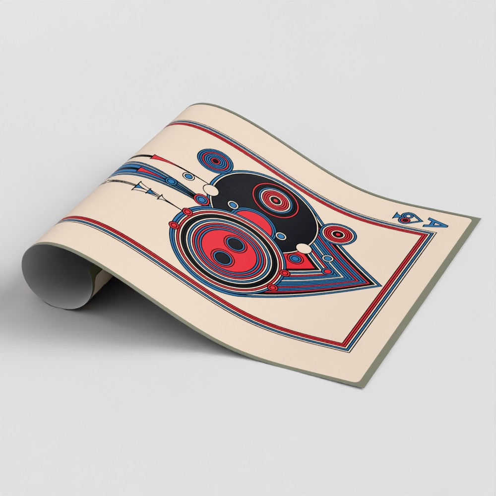 Unframed Print - Ace of Spades Light